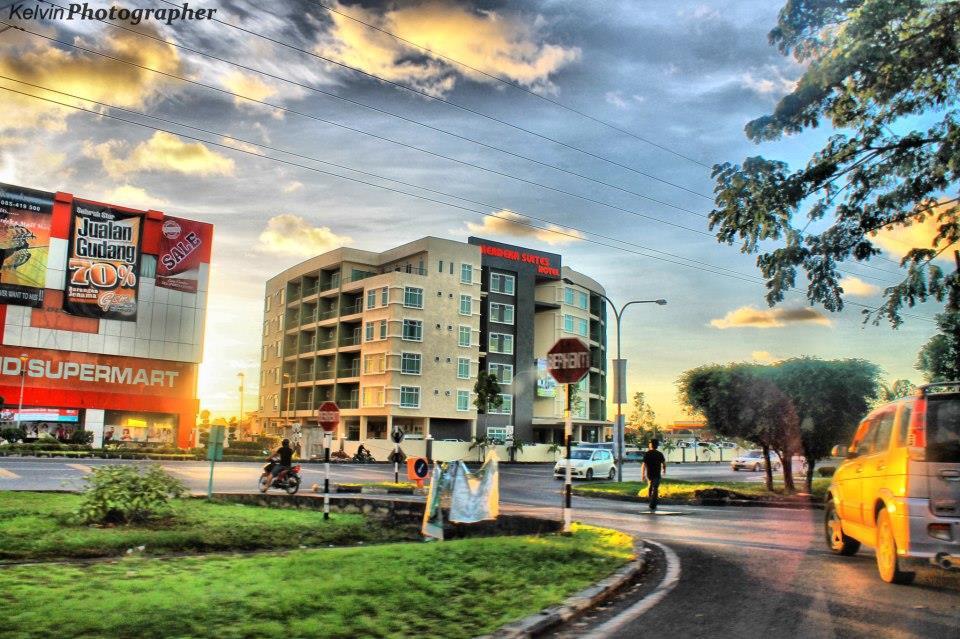 Merdeka Suites Hotel Miri Extérieur photo